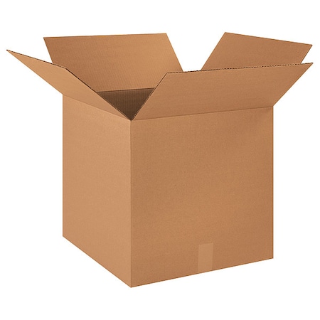 18 in x 18 in x 18 in Shipping Box, Kraft, Corrugate, Single Wall, 32 ECT MPN:11A777