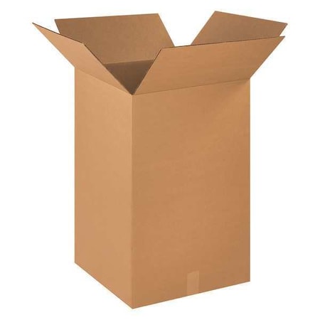 18 in x 18 in x 28 in Shipping Box, Kraft, Corrugate, Single Wall, 32 ECT MPN:11A780