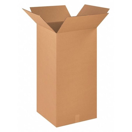 18 in x 18 in x 36 in Shipping Box, Kraft, Corrugate, Single Wall, 32 ECT MPN:11A782