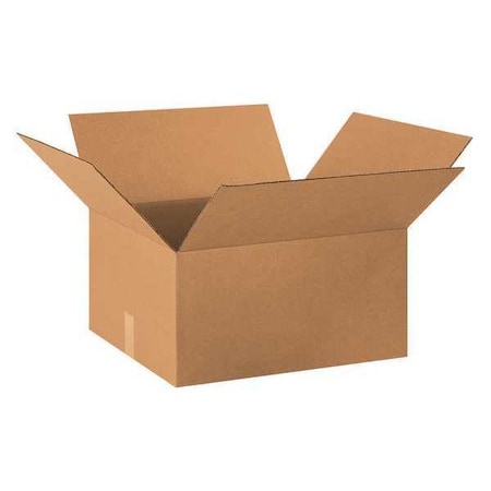 20 in x 18 in x 10 in Shipping Box, Kraft, Corrugate, Single Wall, 32 ECT MPN:11A802