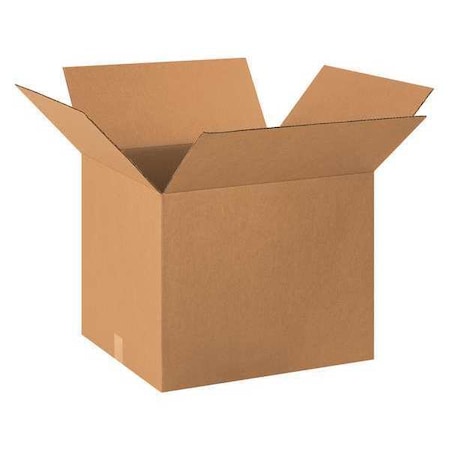20 in x 18 in x 16 in Shipping Box, Kraft, Corrugate, Single Wall, 32 ECT MPN:11A804