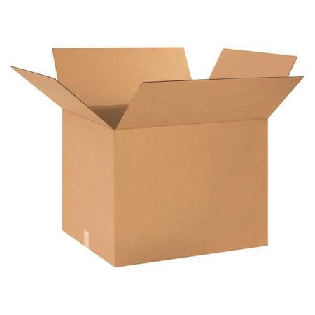 24 in x 20 in x 18 in Shipping Box, Kraft, Corrugate, Single Wall, 32 ECT MPN:11G106