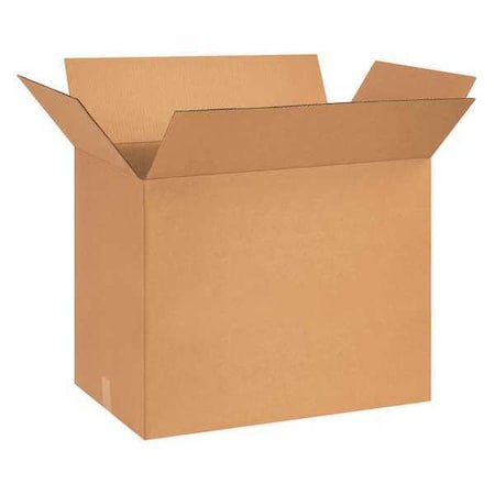 29 in x 17 in x 20 in Shipping Box, Kraft, Corrugate, Single Wall, 32 ECT MPN:11G154