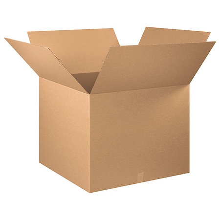 30 in x 30 in x 25 in Shipping Box, Kraft, Corrugate, Single Wall, 32 ECT MPN:11G169