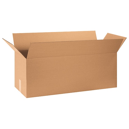32 in x 12 in x 12 in Shipping Box, Kraft, Corrugate, Single Wall, 32 ECT MPN:11G171