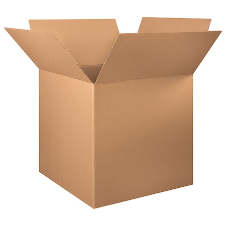 34 in x 34 in x 34 in Shipping Box, Kraft, Corrugate, Single Wall, 32 ECT MPN:11G174