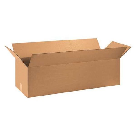 36 in x 12 in x 10 in Shipping Box, Kraft, Corrugate, Single Wall, 32 ECT MPN:11G176