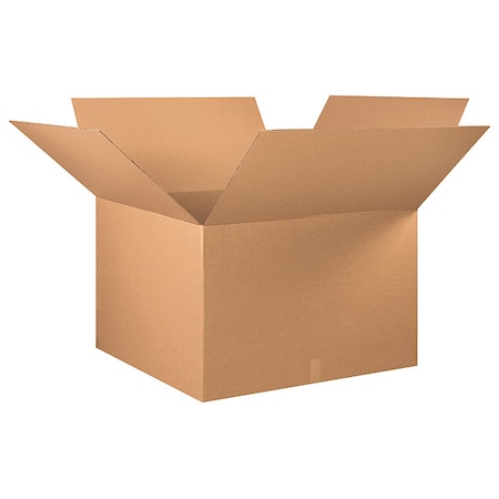 36 in x 36 in x 24 in Shipping Box, Kraft, Corrugate, Single Wall, 32 ECT MPN:11G187