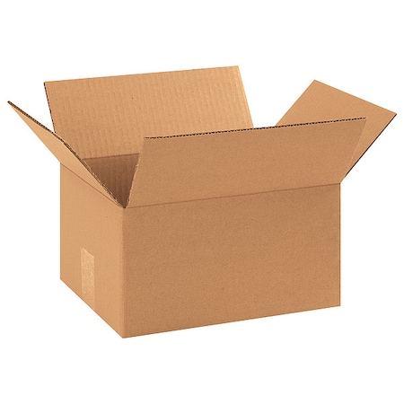 11 1/4 in x 8 3/4 in x 6 in Shipping Box, Kraft, Corrugate, Single Wall, 32 ECT MPN:11G194