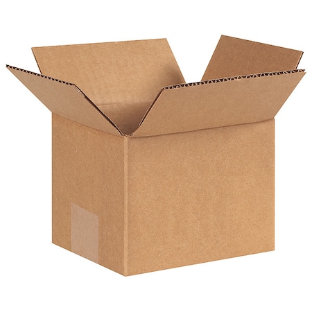 6 in x 5 in x 4 in Shipping Box, Kraft, Corrugate, Single Wall, 32 ECT MPN:11K585
