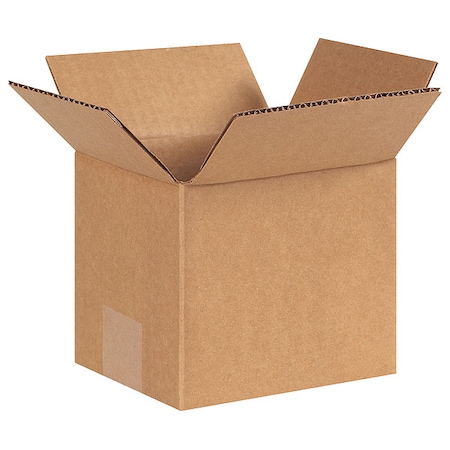 6 in x 5 in x 5 in Shipping Box, Kraft, Corrugate, Single Wall, 32 ECT MPN:11K586
