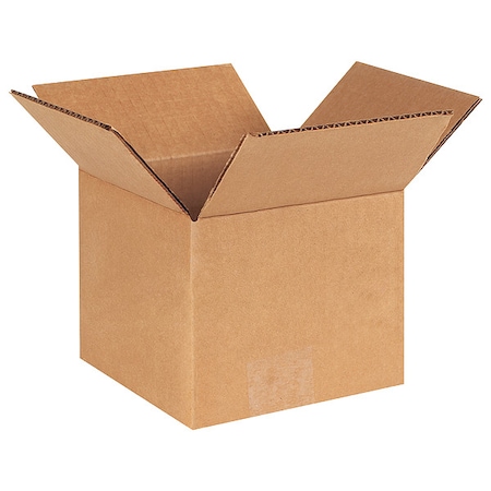 6 in x 6 in x 5 in Shipping Box, Kraft, Corrugate, Single Wall, 32 ECT MPN:11K588