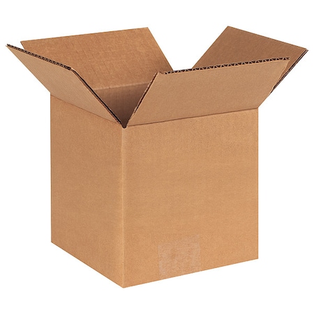 6 in x 6 in x 6 in Shipping Box, Kraft, Corrugate, Single Wall, 32 ECT MPN:11K589