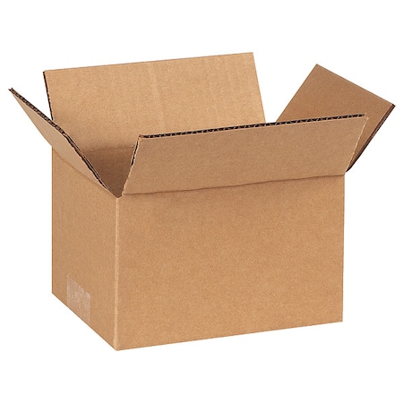 7 in x 5 in x 4 in Shipping Box, Kraft, Corrugate, Single Wall, 32 ECT MPN:11K592