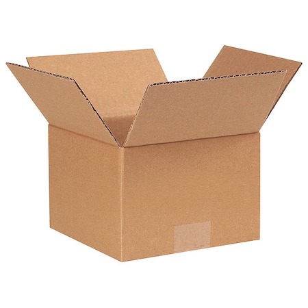 7 in x 7 in x 5 in Shipping Box, Kraft, Corrugate, Single Wall, 32 ECT MPN:11K596