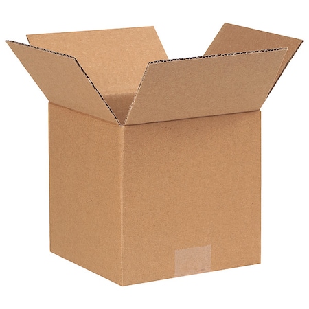 7 in x 7 in x 7 in Shipping Box, Kraft, Corrugate, Single Wall, 32 ECT MPN:11K598