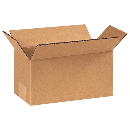 8 in x 4 in x 4 in Shipping Box, Kraft, Corrugate, Single Wall, 32 ECT MPN:11K601