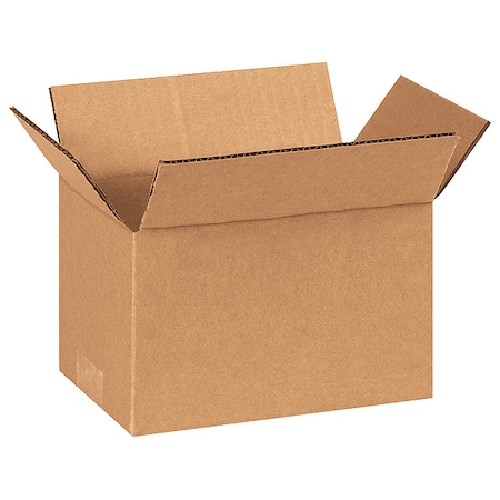 8 in x 5 in x 4 in Shipping Box, Kraft, Corrugate, Single Wall, 32 ECT MPN:11K602