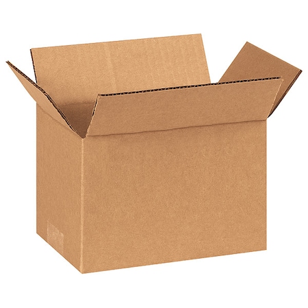 8 in x 5 in x 5 in Shipping Box, Kraft, Corrugate, Single Wall, 32 ECT MPN:11K603