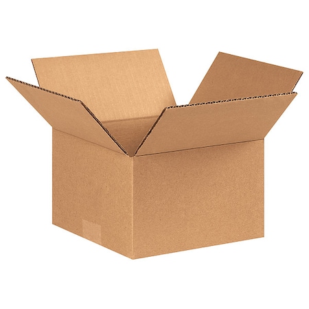 8 in x 8 in x 5 in Shipping Box, Kraft, Corrugate, Single Wall, 32 ECT MPN:11K610