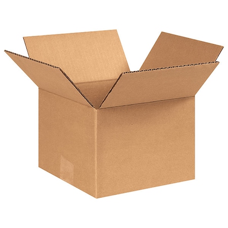 8 in x 8 in x 6 in Shipping Box, Kraft, Corrugate, Single Wall, 32 ECT MPN:11K611