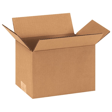 9 in x 6 in x 6 in Shipping Box, Kraft, Corrugate, Single Wall, 32 ECT MPN:11K618