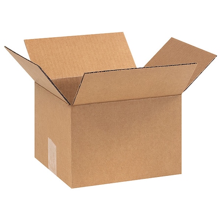 9 in x 8 in x 6 in Shipping Box, Kraft, Corrugate, Single Wall, 32 ECT MPN:11K624