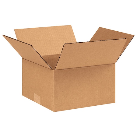 9 in x 9 in x 5 in Shipping Box, Kraft, Corrugate, Single Wall, 32 ECT MPN:11K626