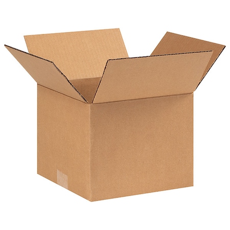 9 in x 9 in x 7 in Shipping Box, Kraft, Corrugate, Single Wall, 32 ECT MPN:11K628