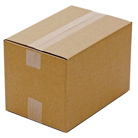 12 in x 9 in x 6 in Shipping Box, Kraft, Corrugate, Single Wall, 32 ECT MPN:11R212