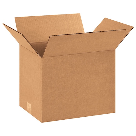 12 in x 9 in x 9 in Shipping Box, Kraft, Corrugate, Single Wall, 32 ECT MPN:11R215