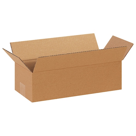 14 in x 6 in x 4 in Shipping Box, Kraft, Corrugate, Single Wall, 32 ECT MPN:11R221