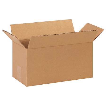 14 in x 7 in x 7 in Shipping Box, Kraft, Corrugate, Single Wall, 32 ECT MPN:11R223