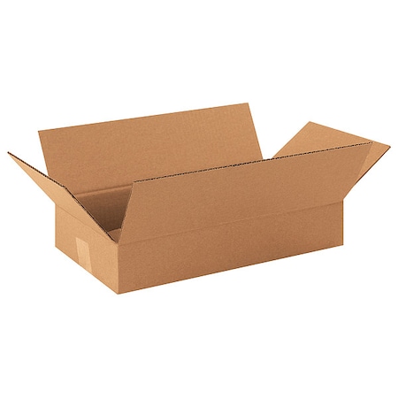 16 in x 9 in x 3 in Shipping Box, Kraft, Corrugate, Single Wall, 32 ECT MPN:11R232
