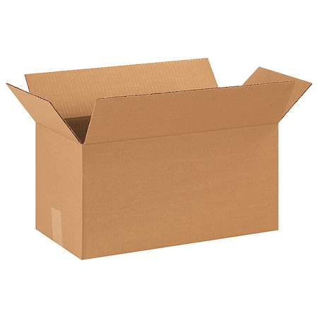 18 in x 9 in x 9 in Shipping Box, Kraft, Corrugate, Single Wall, 32 ECT MPN:11R240