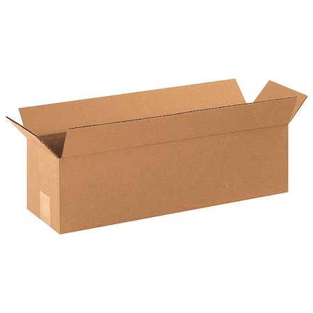 22 in x 6 in x 6 in Shipping Box, Kraft, Corrugate, Single Wall, 32 ECT MPN:11R245