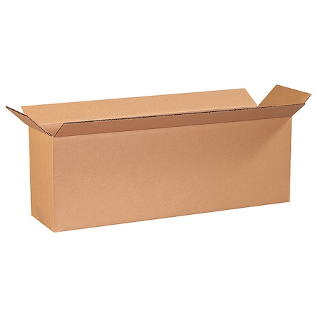 24 in x 6 in x 8 in Shipping Box, Kraft, Corrugate, Single Wall, 32 ECT MPN:11R249