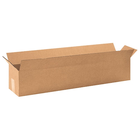 32 in x 6 in x 6 in Shipping Box, Kraft, Corrugate, Single Wall, 32 ECT MPN:11R259
