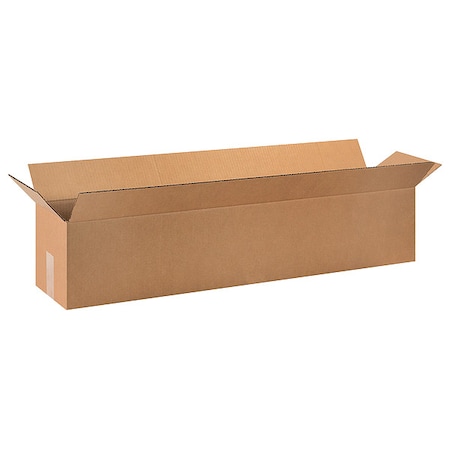 40 in x 8 in x 8 in Shipping Box, Kraft, Corrugate, Single Wall, 32 ECT MPN:11R264