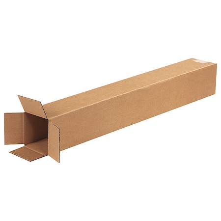 4 in x 4 in x 28 in Shipping Box, Kraft, Corrugate, Single Wall, 32 ECT MPN:11R270