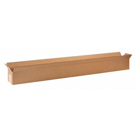 48 in x 4 in x 4 in Shipping Box, Kraft, Corrugate, Single Wall, 32 ECT MPN:11R277