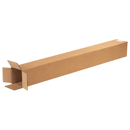 5 in x 5 in x 36 in Shipping Box, Kraft, Corrugate, Single Wall, 32 ECT MPN:11R281