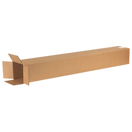 6 in x 6 in x 48 in Shipping Box, Kraft, Corrugate, Single Wall, 32 ECT MPN:11R290