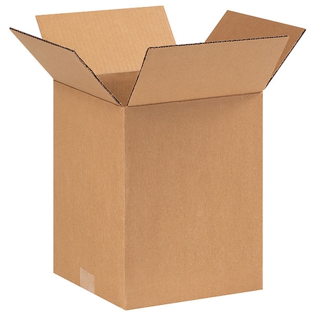 9 in x 9 in x 11 in Shipping Box, Kraft, Corrugate, Single Wall, 32 ECT MPN:11R307