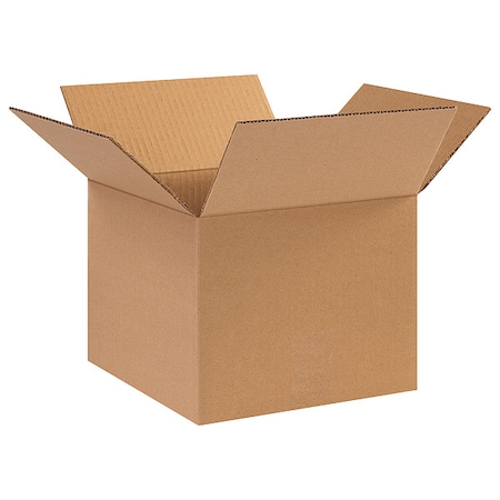 10 in x 10 in x 8 in Shipping Box, Kraft, Corrugate, Single Wall, 32 ECT MPN:11R315