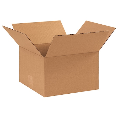 11 in x 11 in x 7 in Shipping Box, Kraft, Corrugate, Single Wall, 32 ECT MPN:11R318