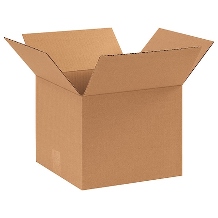 11 in x 11 in x 9 in Shipping Box, Kraft, Corrugate, Single Wall, 32 ECT MPN:11R319