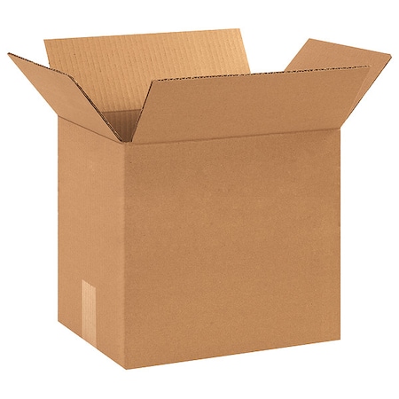 12 in x 9 in x 10 in Shipping Box, Kraft, Corrugate, Single Wall, 32 ECT MPN:11R337