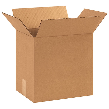 12 in x 9 in x 12 in Shipping Box, Kraft, Corrugate, Single Wall, 32 ECT MPN:11R338