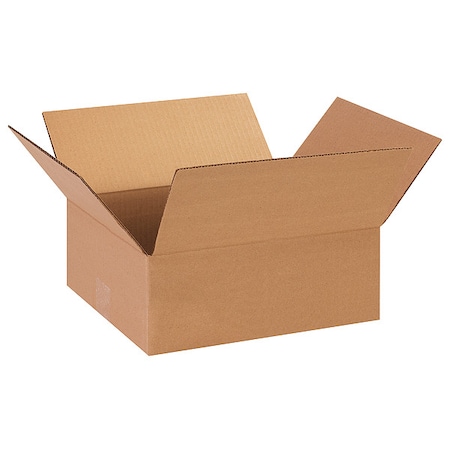 13 in x 11 in x 5 in Shipping Box, Kraft, Corrugate, Single Wall, 32 ECT MPN:11R344
